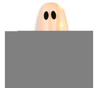 Décorations Fantômes, Décor Fantôme Lumineux pour Table, Figure Effrayante pour Pièce Maîtresse Accessoires Photo Intérieur Chambre Décoration Hantée et Mariage Gothique