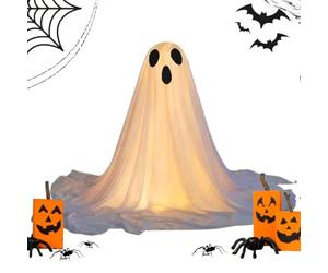 Décorations Fantômes | Décorations Extérieures Fantômes Lumineux Accessoires Fête, Géantes Halloween pour Maison Jardin Intérieur Extérieur Porche Pelouse Porte Fête Maison Hantée