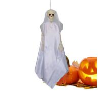 Décorations fantômes d'Halloween - Décorations de mariée fantôme hantée pour cour, figurines effrayantes accessoires de maison hantée pour fêtes de vacances, jardin, événement, chemin, salon, sentier