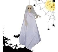 Décorations fantômes d'Halloween - Décorations effrayantes pour mariée - Figurines effrayantes pour maison hantée - Accessoires pour fête de vacances, jardin, événement, chemin, salon, sentier