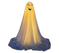 Décorations fantômes lumineuses | Décoration extérieure sur le thème des vacances | Décoration de cour effrayante de 165 cm pour maison hantée, allée, patio, pelouse, cimetière, jardin, Halloween