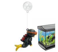 Décorations flottantes pour Aquarium, Petit Aquarium, Petit Aquarium, Jouets flottants Betta, Pendentif d'observation de Gros Plongeur, Accessoires