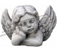 Décorations funéraires Tombeau Pierre Décoration Ange Figure sculpture Dieu Saint 10cm S101035
