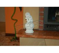 Décorations funéraires Tombeau Pierre Décoration Ange Figure sculpture Dieu Saint 24cm S101030