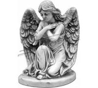 Décorations funéraires Tombeau Pierre Décoration Ange Figure sculpture Dieu Saint 36cm S101203