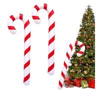 Décorations Géantes De Canne À Sucre | Décoration Extérieure À Gonfler en PVC Imperméable - Grandes Cannes de Noël Décorations Extérieures,pour Jardins Terrasses Balcons Fêtes Intérieur