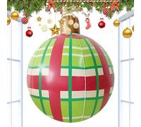 Décorations Gonflables Boules De Noël,Ornements Soufflés pour Extérieur | Boules Décoratives Fêtes PVC pour Présentation - Jardin Porche Fêtes