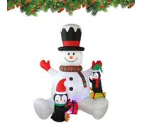 Décorations Gonflables De Noël | 210 Cm Éclairage Décoration,Décorations Gonflables De Noël pour Jardin | pour Famille Amis Fête en Extérieur Vacances Pelouse Jardin