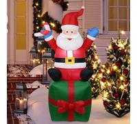 Décorations Gonflables De Noël Et Nouvel An, 1.8m, Décorations D'Extérieur, Pour La Maison, La Boutique, La Cour, Le Jardin, Prises Us/Eu/Uk/Au
