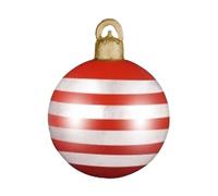 Décorations gonflables de Noël - Oversized Festive Spheres, Durabel Construction, Bright Seasonal Decoration, Outdoor Decorative Holiday Balls | Idéal pour les arbres de jardin, les cours, les fêtes