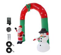 Décorations Gonflables De Noël Pour Extérieur 2,4 Mètres Lumières LED Père