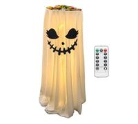 Décorations Halloween Fantômes 81 cm Lumière LED À Piles avec Télécommande