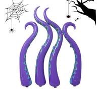 Décorations Halloween Gonflables Extérieur - Tentacules De Pieuvre en PVC Imperméable pour Fêtes,Décoration Effrayante Halloween pour Jardin Pelouse Fenêtre Extérieur
