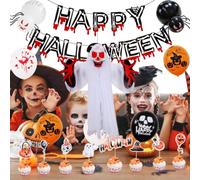Décorations Halloween pour fête Décorations de fête à thème sanglant | Accessoires festifs de pour décorateurs artistes événements maison hantée réunions appartement bureau
