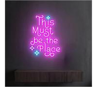 Décorations intérieures au néon Pour lampe au néon, ce doit être l'endroit idéal pour une enseigne à LED intensité variable pour alimentée 38 cm x 28(G)