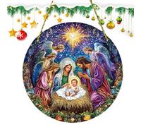 Décorations Jésus pour Arbre De Noël - Figurines et Boules de Noël, Thème Religieux | Parfaites pour Embellir Votre Sapin et Célébrer la Naissance de Christ, Idéal pour Créer Une Ambiance Sacrée