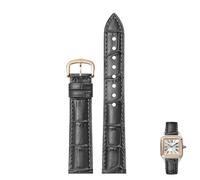 Decorations Leather Watch Straps with Pin Buckles Suitable for Tank Dumont Santos Men's and Women's Watcvhband Beautiful