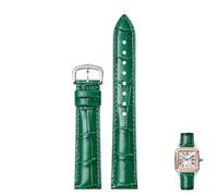 Decorations Leather Watch Straps with Pin Buckles Suitable for Tank Dumont Santos Men's and Women's Watcvhband Beautiful