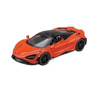Décorations Lumineuses en Alliage Moulé sous Pression pour Modèle De Voiture McLaren 765LT 1:32(Orange)