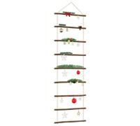 vidaXL Décoration murale en forme d'échelle 50x150cm branche naturelle, décor mural, ornement mural, décoration murale en bois, tenture murale