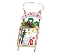 Décorations Noël en Bois - Père Noël Électrique Grimpant | Bonhomme De Neige Géant Gonflable, Monte Et Descend, Ornements Sapin, Fêtes, Accessoires Maison