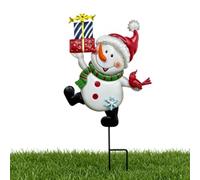 Décorations Noël Jardin Panneau Décoratif Extérieur Pelouse Et Paysage | Décorations de Cour de Noël pour l'Arrière-Cour Véranda Terrasse Chemin Extérieur Fêtes