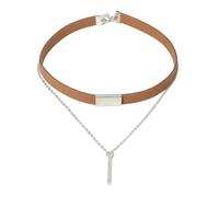 Decorations Nouveau 2026 Unisexe Black Velvet Choker Strip Chain de Corde Bar Square Tube Chocker Collier Femme Ras du Cou Decoration Bijoux Luxury avec Vous Accessoires Best pour Conseil Men