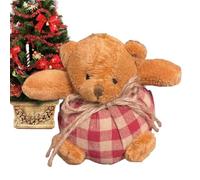 Décorations Ours 10 Centimètres Accrochable Bière Festive | En Peluche De Noël Pour Rassemblements Activités Décoration Maison Vacances Fête Filles Garçons Enthousiastes