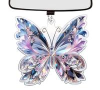 Décorations Papillons - Attrape-Soleil Papillon Pour Fenêtre | Décorations d'Animaux Volants avec Paillettes 2D pour Sac à Dos, Rétroviseur et pour les Femmes