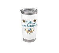 Décorations pour 60e anniversaire Idées d'anniversaire pour femmes Gobelet isotherme en acier inoxydable double paroi