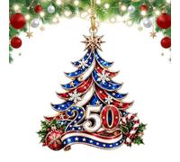 Décorations pour Arbre de Noël Décorations Acryliques 2D À Suspendre 250e