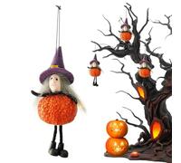 Décorations pour Arbre d'halloween,Pendentif Doré Fantôme | Décoration Extérieur pour Maison Hantée Jardin Terrasse Patio