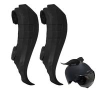 Décorations pour Casque De Motocyclette | 2 Ornements Tendances Modernes,Oreilles de Casque Style | pour Le Ski Le Snowboard l'Équitation Le Cyclisme sur Route et Le VTT