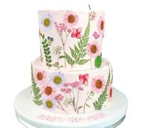 décorations pour gâteaux en fleurs sauvages roses décor de fleurs sauvages couvre gâteau pour la fête de bébé baby in bloom pour les femmes anniversaire douche nuptiale décoration de mariage