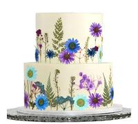décorations pour gâteaux fleurs sauvages décoration de fleurs sauvages couvre gâteau pour shower de bébé baby in bloom pour femmes anniversaire fête de mariage décoration de fête de mariage