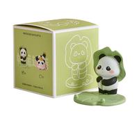 Décorations pour gâteaux Panda Support de téléphone portable Petites décorations de bureau Décompression Décoration Salaire Pauvre Gaz