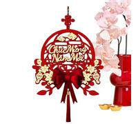 Décorations Pour Le Nouvel An Du Vietnam - Décors De Couples Pendentifs 2026,Bannière Fête Du Printemps Avec Nappes,Pour Événements Et Restaurant Célébrations Saisonnières Logement Et Séjour Festival