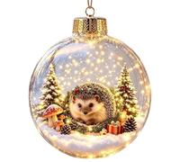 Décorations pour sapin de Noël, boules de vacances éclairées | Design d'histoire lumineuse - Boules saisonnières lumineuses - Décoration de sapin de Noël - Pour maison, ferme, bureau