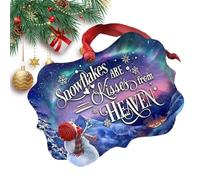 Décorations pour Sapin de Noël, décoration 2D, Signe de Noël en Acrylique, Charme Rustique de fête, pour la Maison et l'hiver et Les Vacances et Le Porche et la fenêtre et la Porte et Arbre et