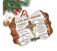 Décorations pour Sapin de Noël - Décoration de Signal de Ferme de Noël en Acrylique 2D, Pendentif Festif - pour Maison, fête, intérieur, Porche, fenêtre, Porte Arbre extérieur