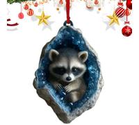 Décorations pour sapin de Noël, décorations de Noël avec trou de 10 cm | décorations 2D en acrylique pour maison jardin fenêtre - Exposition pour maison fenêtre Rassembuni