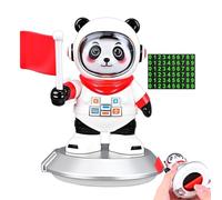 Décorations pour Tableau de Bord de Voiture,Figurine Mignonne à Thème Spatial Alimentée par Énergie Solaire - Ornement Astronaute à Bras Tressés pour Stationnement Temporaire - pour Intérieur Automobi