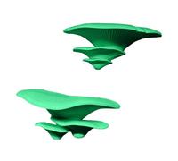 Décorations pour Terrarium Reptiles - Pour Terrarium Réalistes 3D | 2 Pièces Décorations Maison Grenouille Artificielle | Pour Lézards Geckos Grenouilles Caméléons Dragon Barbu Repos Et Exploration