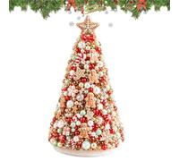Décorations Sapin de Noël en Perles Projet créatif et loisir artisanat | Art en perles de sapin du Père Noël pour Étudiants Femmes Maison École te