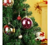 Décorations transparentes à remplir pour créer des designs uniques en son genre, parfaits pour célébrer des occasions spéciales (7 cm)