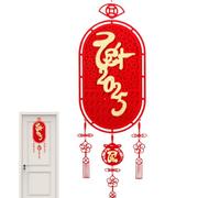 Décorations Vietnamiennes Pour Le Nouvel An | Décorations De Fête Du Printemps Vietnamien 2025 | Faveurs De Nouvel An En Tissu Flotté | Décorations De Festival À Thème Zodiaque Se