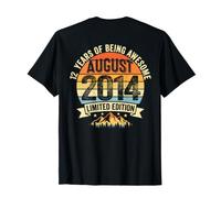 Décorations Vintage pour 12e Anniversaire pour Homme 12 Ans 2014 12ème T-Shirt