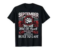 Décorations Vintage pour Anniversaire de Septembre 1944 T-Shirt