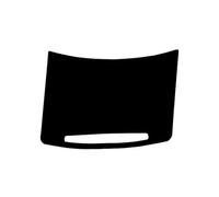 Décorative Couvercle Autocollant D'intérieur Voiture Noir Piano Pour A6 Pour C6 S6 Changement Vitesse Sortie D'air Compteur Vitesse Volant Combinaison Lève-vitre