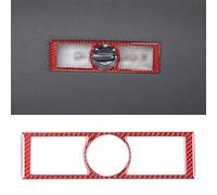 Décorative Couvercle Kit Intérieur En Rouge Console Tableau Bord Panneau Changement Vitesse Autocollants Garniture Couverture Décoration Pour Siège Pour Leon 08 - 12